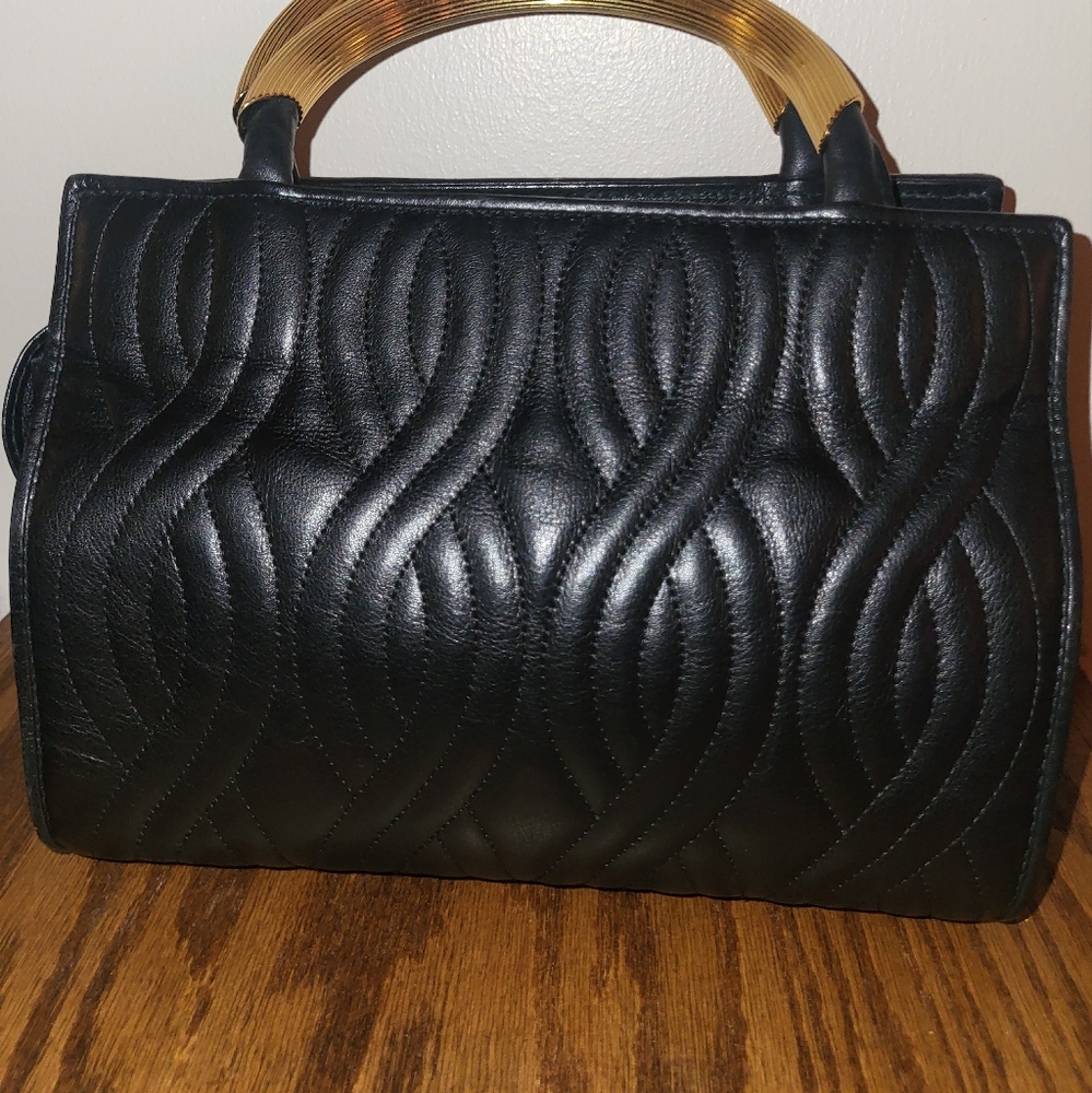 FENDI Black Leather mini bag